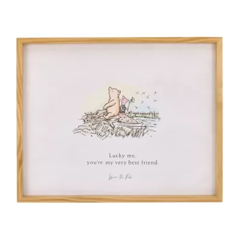 Disney Collection Winnie The Pooh Wall Sculpture