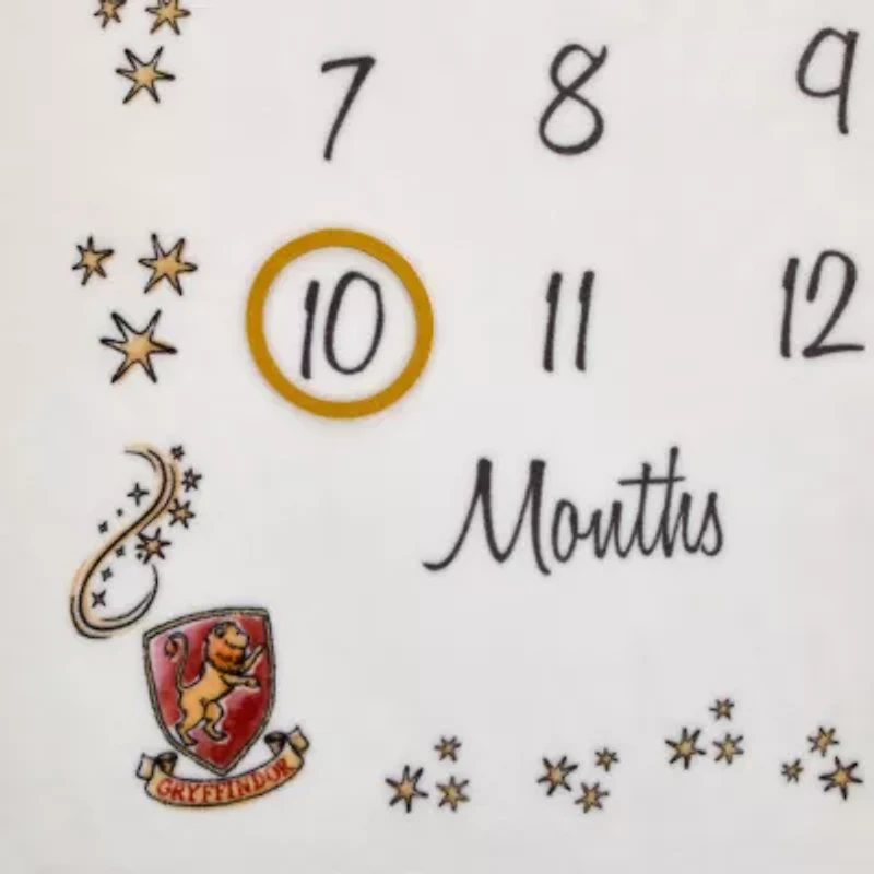 Warner Bros Harry Potter Baby Milestone Blanket