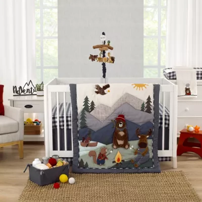 Nojo Wilderness 4-pc. Crib Bedding Set