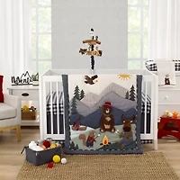 Nojo Wilderness 4-pc. Crib Bedding Set