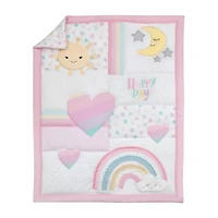 Nojo Sunshine And Rainbow 4-pc. Crib Bedding Set