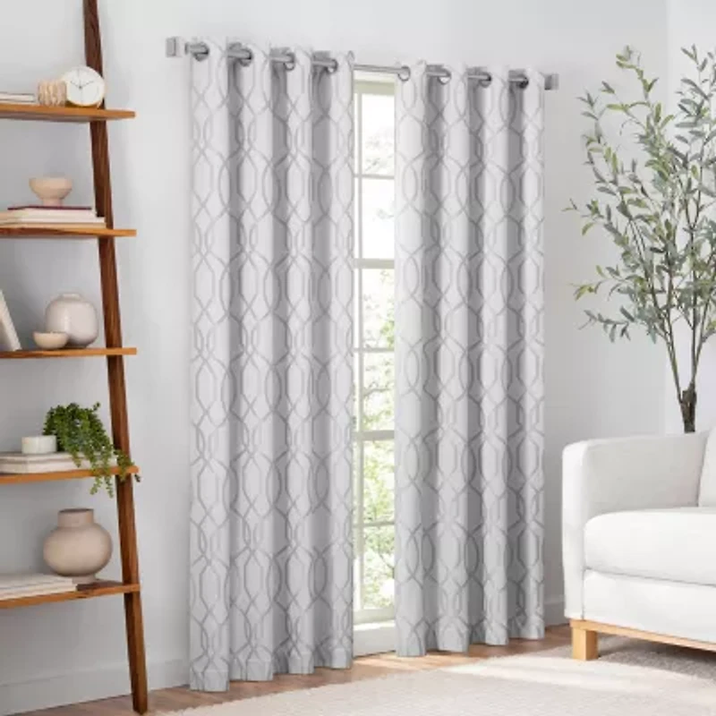 Eclipse Clementine 1 IN Adjustable Curtain Rod
