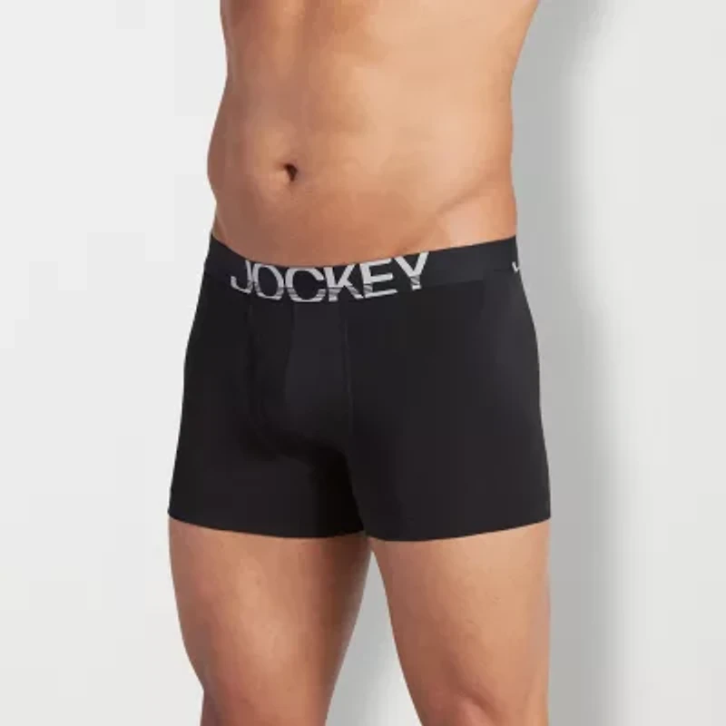 Jockey Active Stretch Mens 3 Pack Boxer Briefs 8797