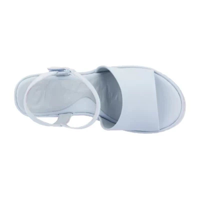 Olivia Miller Womens Magnetic Wedge Sandals