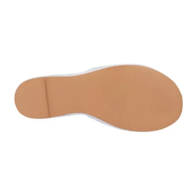 Olivia Miller Womens Magnetic Wedge Sandals