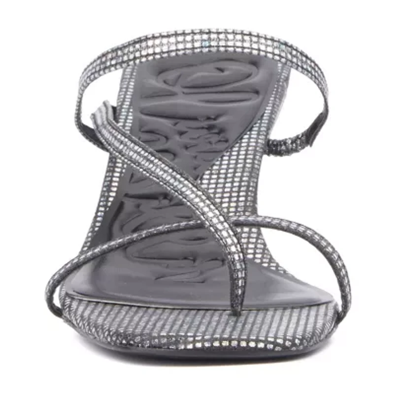 Olivia Miller Womens Angelic Heeled Sandals