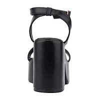 Olivia Miller Womens Charmer Heeled Sandals