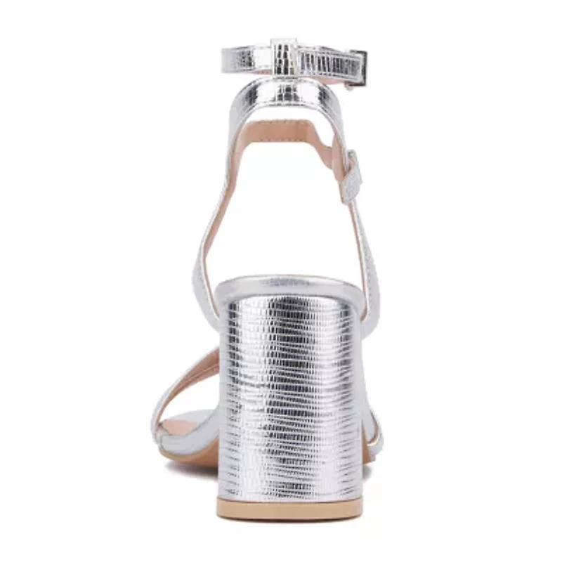 New York & Company Womens Laina Heeled Sandals