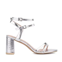 New York & Company Womens Laina Heeled Sandals
