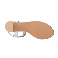 New York & Company Womens Laina Heeled Sandals