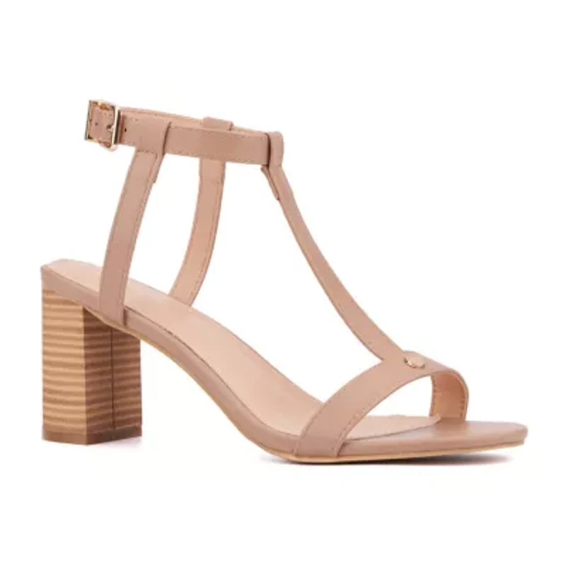 New York & Company Womens Livvy Heeled Sandals