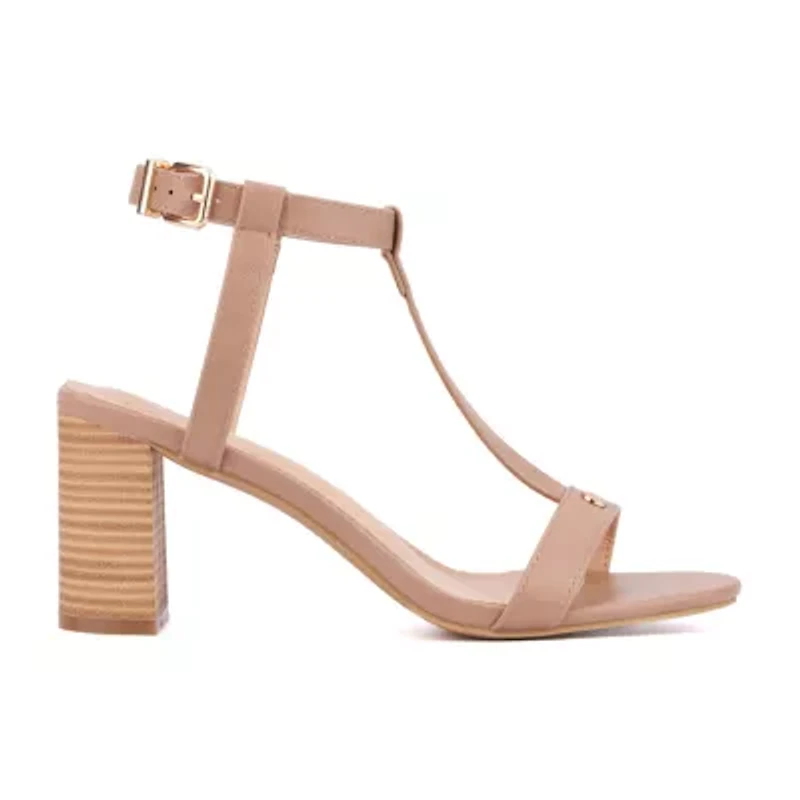New York & Company Womens Livvy Heeled Sandals
