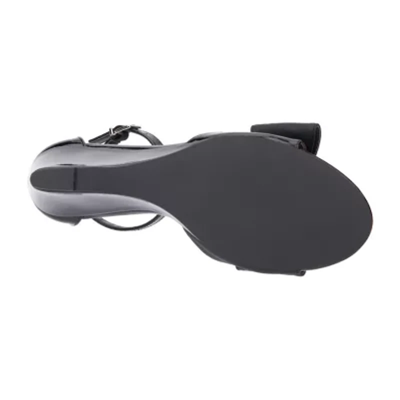 New York & Company Womens Shelby Wedge Sandals