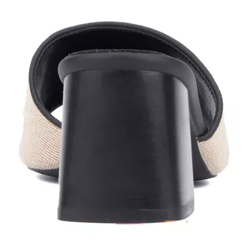 New York & Company Womens Felice Heeled Sandals