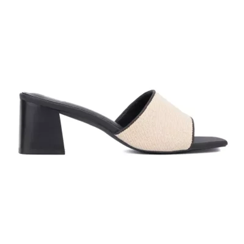 New York & Company Womens Felice Heeled Sandals