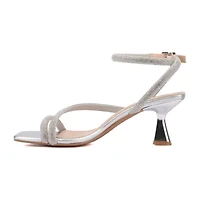 New York & Company Womens Quilla Heeled Sandals