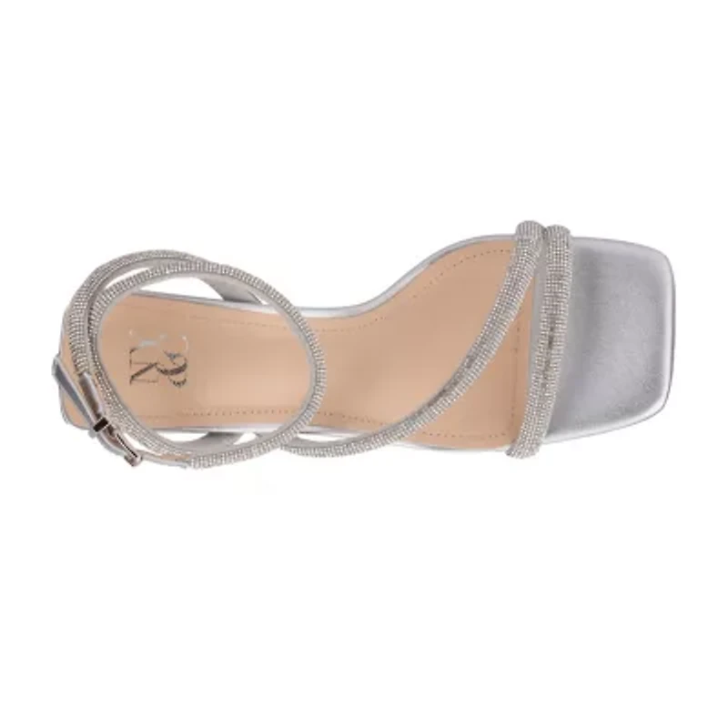 New York & Company Womens Quilla Heeled Sandals