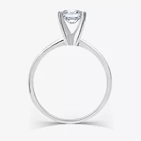 (G / Si1-Si2) Womens 1 CT. Lab Grown White Diamond 14K Gold Solitaire Engagement Ring