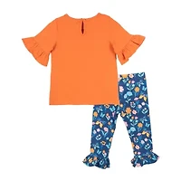 Rare Editions Baby Girls 2-pc. Legging Set