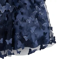 Rare Editions Toddler Girls Short Sleeve Cap Fit + Flare Dress