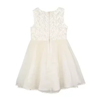 Rare Editions Toddler Girls Sleeveless Fit + Flare Dress