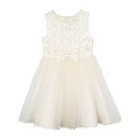 Rare Editions Toddler Girls Sleeveless Fit + Flare Dress