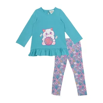 Rare Editions Toddler Girls 2-pc. Legging Set