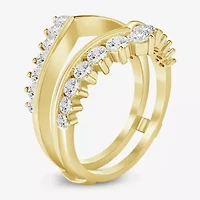 (I / Si2) Womens 1 CT. T.W. Lab Grown White Diamond 14K Gold Band