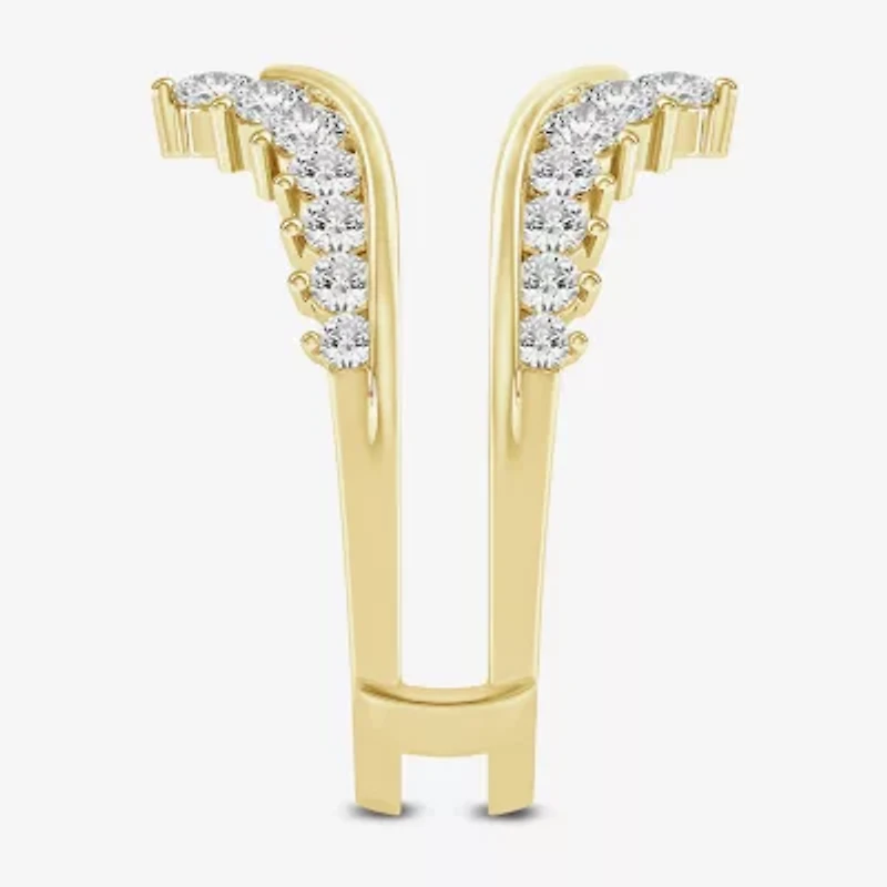 (I / Si2) Womens 1 CT. T.W. Lab Grown White Diamond 14K Gold Band