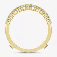 (I / Si2) Womens 1 CT. T.W. Lab Grown White Diamond 14K Gold Band