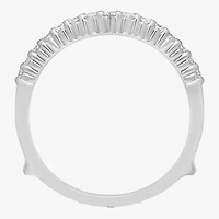 Womens 1/ CT. T.W. Natural White Diamond 14K Gold Ring Guard