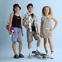 Thereabouts Little & Big Kid Girls Scoop Neck Sleeveless Tank Top