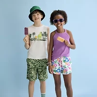 Thereabouts Little & Big Kid Boys Crew Neck Sleeveless Tank Top