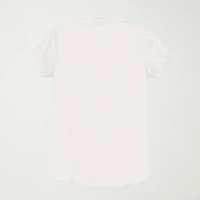 IZOD Little & Big Kid Girls Short Sleeve Regular Fit Stretch Fabric Button-Down Shirt