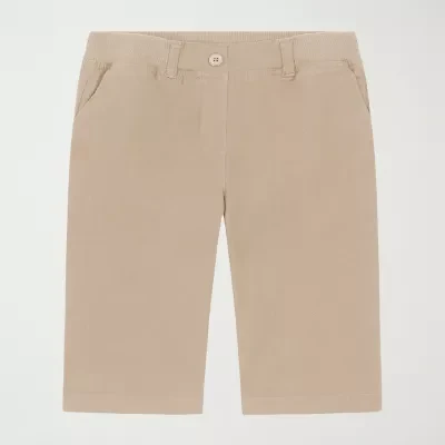 IZOD Little & Big Kid Girls Stretch Fabric Adjustable Waist Bermuda Short