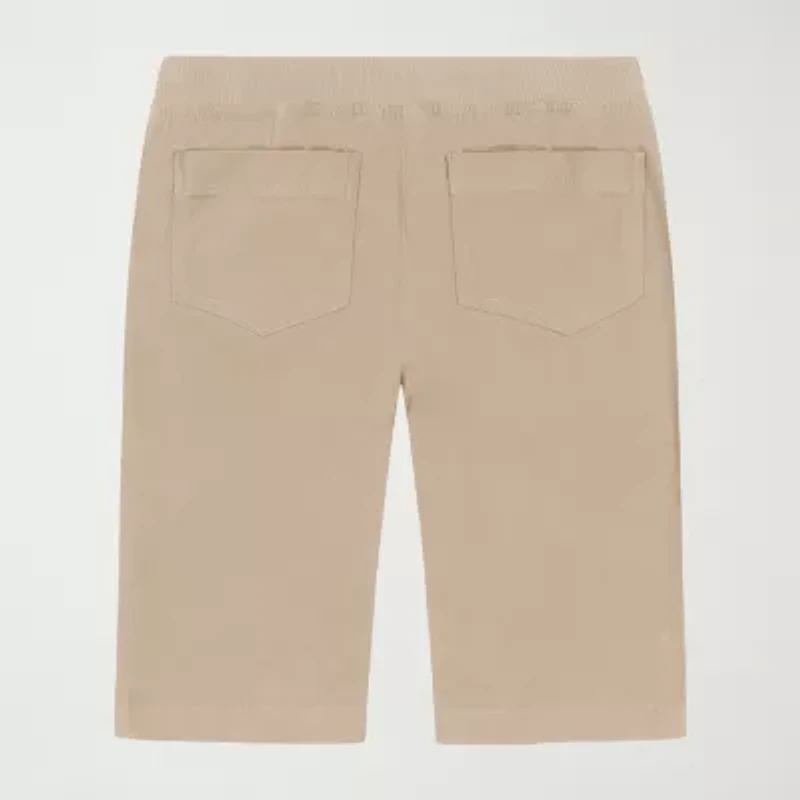 IZOD Little & Big Kid Girls Stretch Fabric Adjustable Waist Bermuda Short