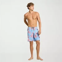 Hurley Mens Drawstring Waist Abstract Swim Shorts