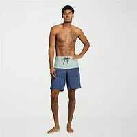 Hurley Mens Drawstring Waist 9 1/2" Ombre Swim Shorts