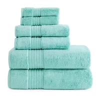 Liz Claiborne Signature Plush Solid 6-pc. Towel Set