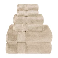 Liz Claiborne Signature Plush Solid 6-pc. Towel Set