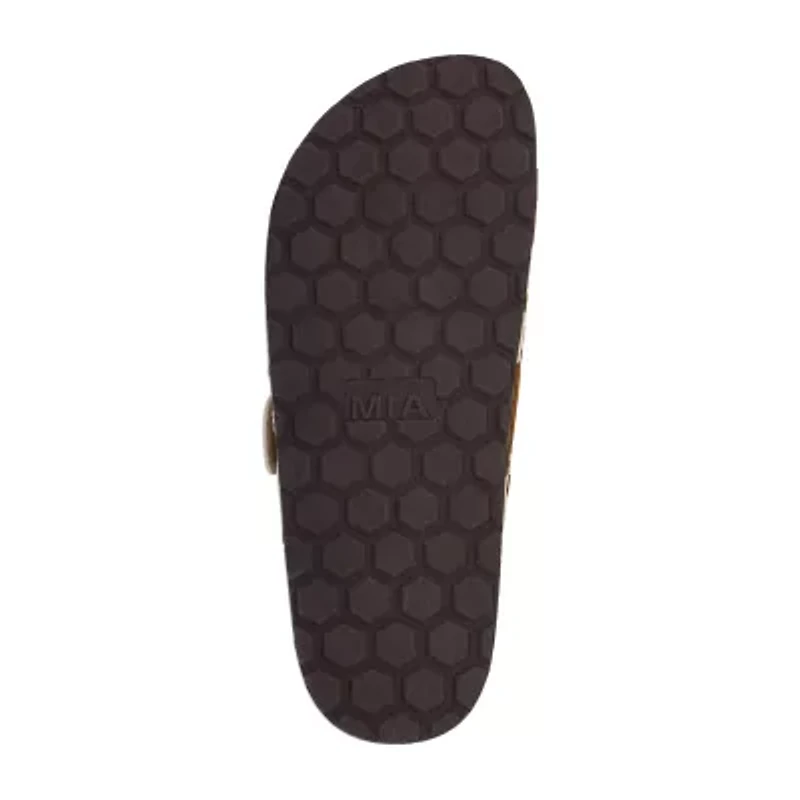 Mia Girl Elyana Womens Adjustable Strap Footbed Sandals
