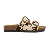 Mia Girl Elyana Womens Adjustable Strap Footbed Sandals