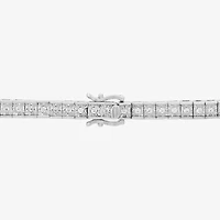 Limited Quantities! Womens White Diamond Sterling Silver 22 Inch Tennis Necklace