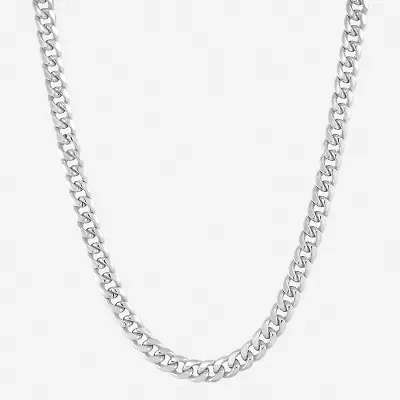 Mens 10K Gold 22 Inch Cuban Chain Necklace
