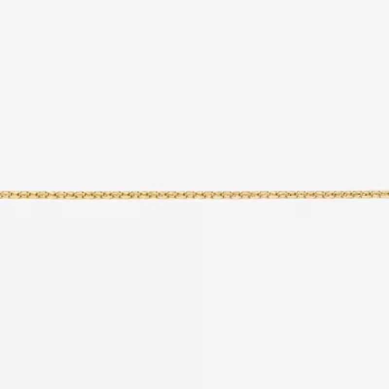 Womens 14K Gold 18 Inch Chain Necklace
