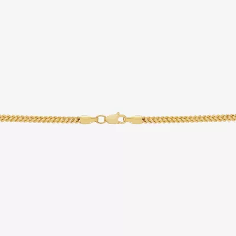 Womens 14K Gold 22 Inch Chain Necklace