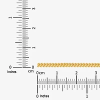 Womens 14K Gold 22 Inch Chain Necklace