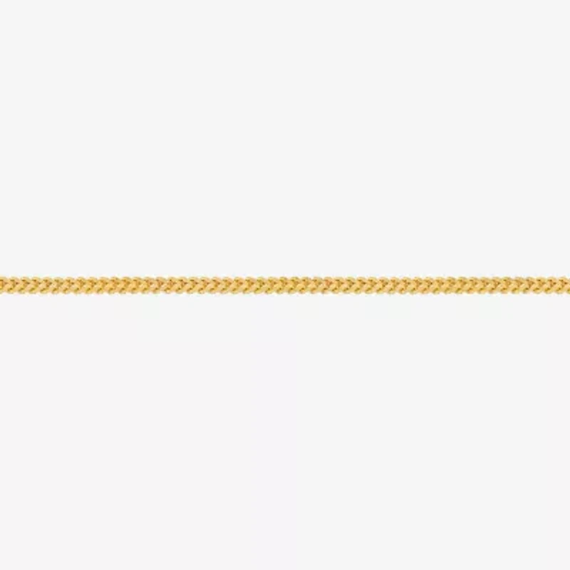 Womens 14K Gold 22 Inch Chain Necklace