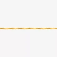 Womens 14K Gold 22 Inch Chain Necklace