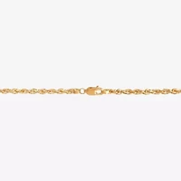 Unisex Adult 14K Gold 20 Inch Rope Chain Necklace